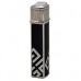  зажигалка Givenchy в подарочном футляре GV G16-1620  Lighter Dia silver Black Lacquer