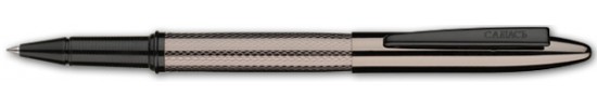 салиас ручки, ручка роллер Салиас Новгород Ящерка покрыта коричневым лаком с насечкой в виде ромба 